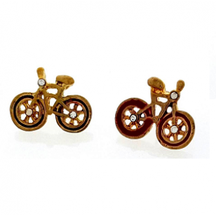 Oorbellen-Emaille-Fiets